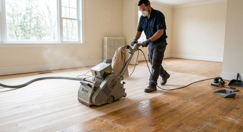 Birch Floor Refinishing in Overland Park, KS
