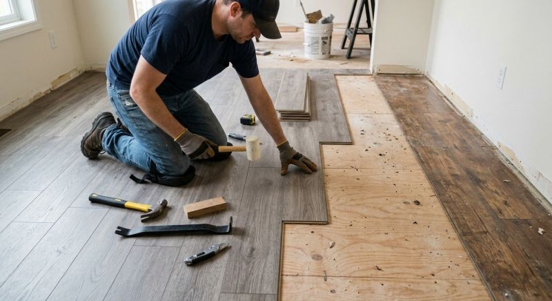 Laminate Floor Replacement in Arvada, CO