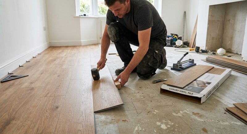 Luxury Vinyl Tile Installation in Longmont, CO