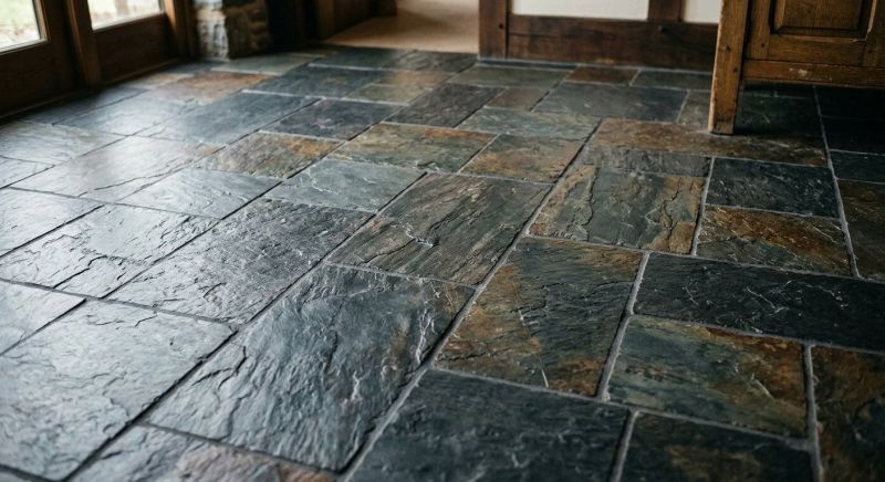Slate Tile Floor Installation in Annapolis, MD