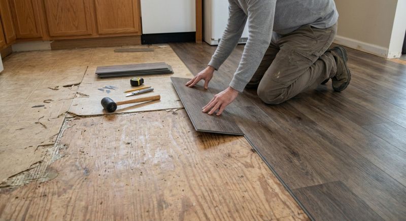 Vinyl Tile Replacement in Austin, TX