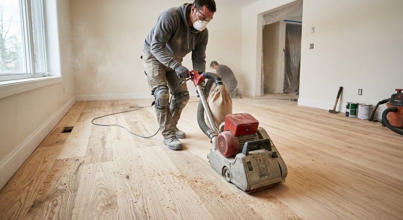 Ash Floor Refinishing in Overland Park, KS