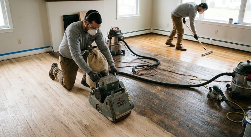 Ash Floor Refinishing in Kansas City, KS
