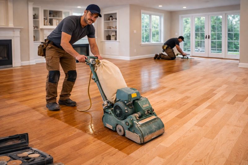Birch Floor Refinishing in Alpharetta, GA