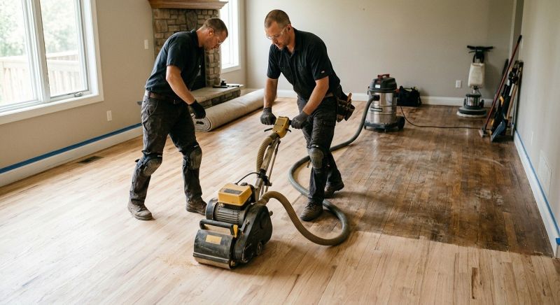 Floor Refinishing Service in Alpharetta, GA