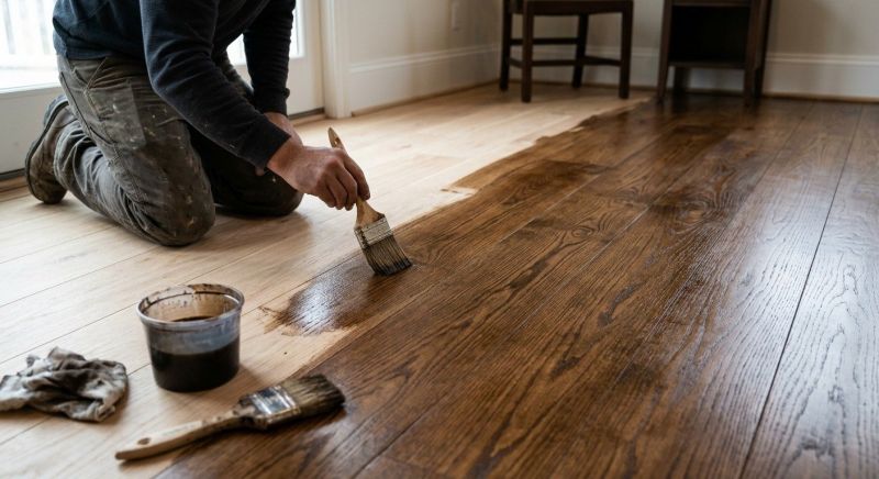 Floor Staining Service in Overland Park, KS