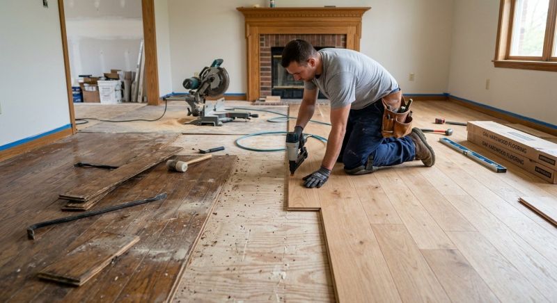 Hardwood Floor Renovation in Austin, TX