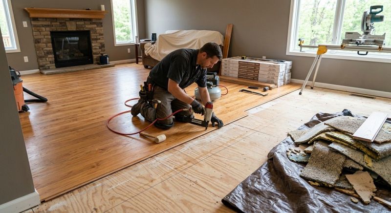 Hardwood Replacement in Fort Worth, TX