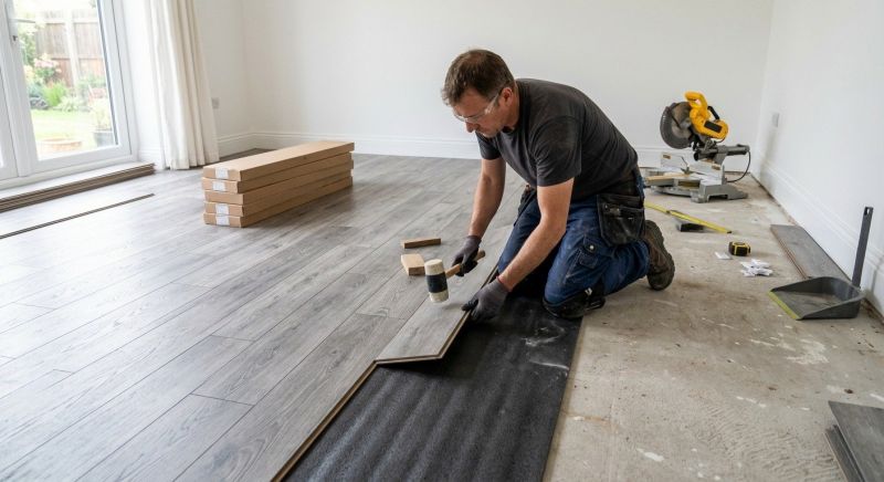 Laminate Floor Installation in Roseville, CA