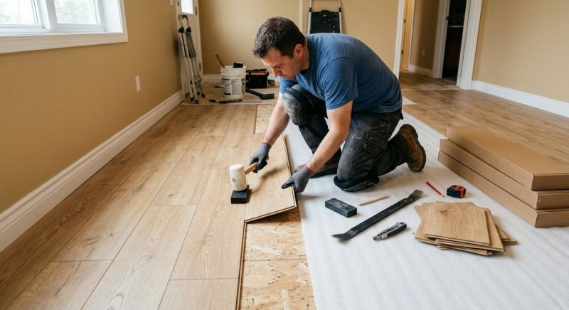 Laminate Wood Installation in Roseville, CA