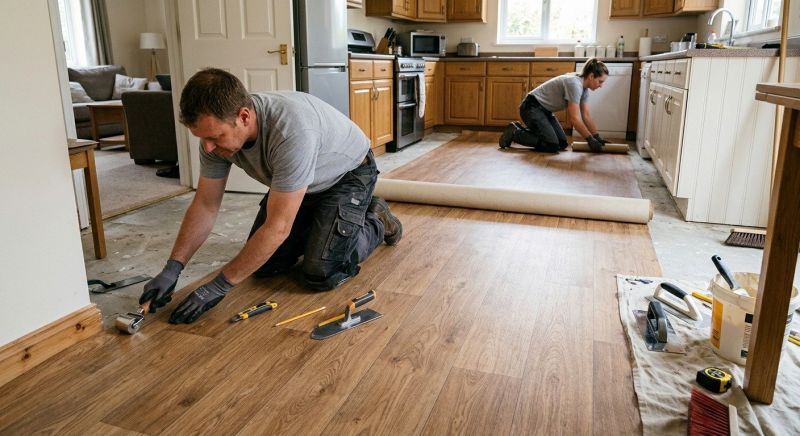 Linoleum Floor Installation in Manassas, VA