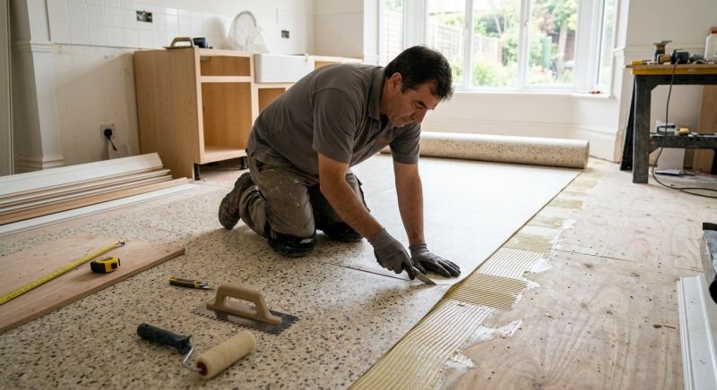 Linoleum Flooring Replacement in Arvada, CO