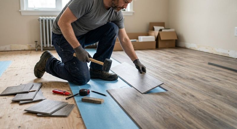 Linoleum Flooring Replacement in Austin, TX
