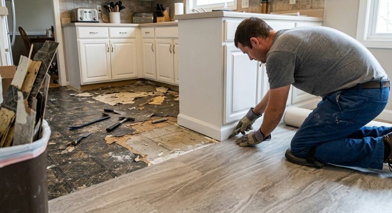 Linoleum Flooring Replacement in San Antonio, TX