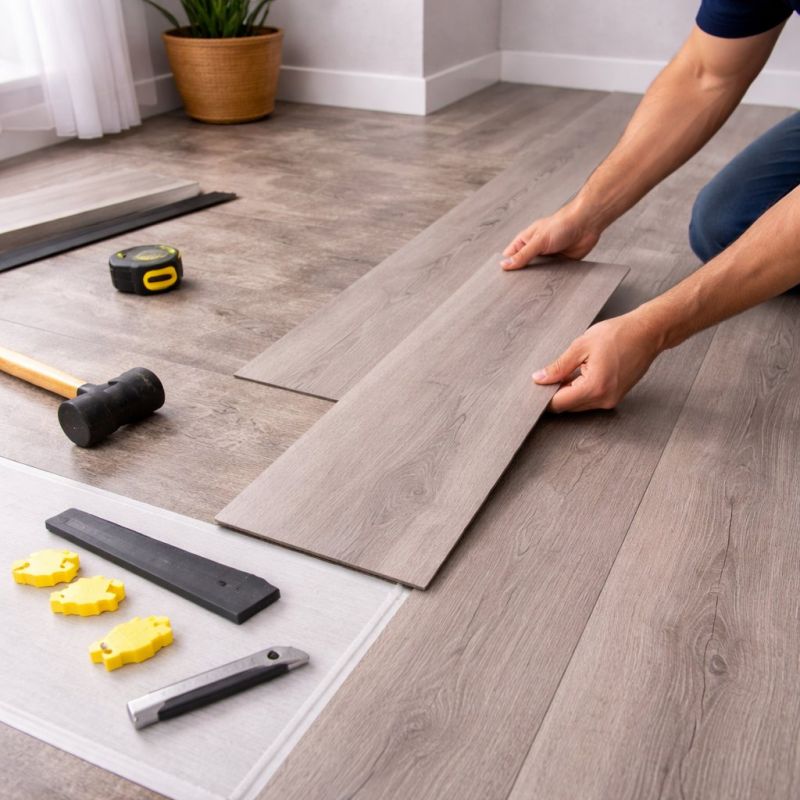 Luxury Vinyl Tile Installation in Longmont, CO