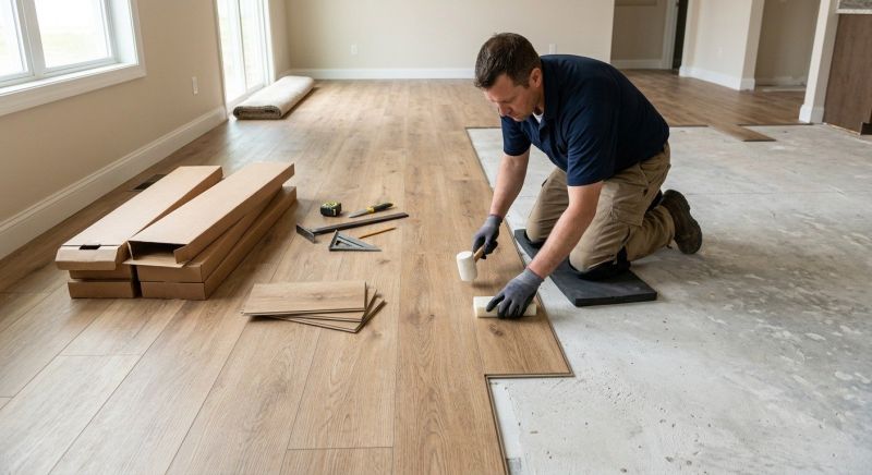 Luxury Vinyl Tile Installation in Arvada, CO