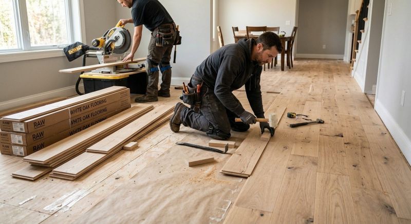 Oak Floor Installation in Phoenix, AZ