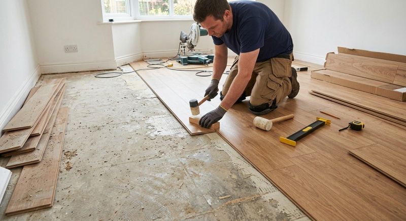Plank Laminate Installation in Roseville, CA