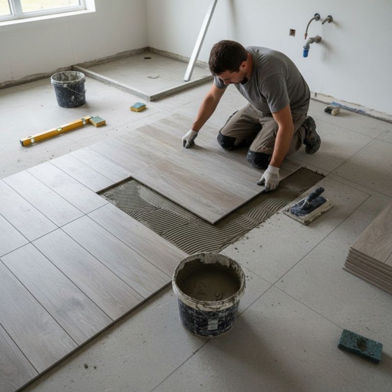 Porcelain Tile Installation in Loudoun County, VA