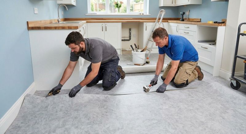 Sheet Linoleum Installation in Longmont, CO