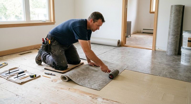 Sheet Vinyl Installation in Boulder, CO