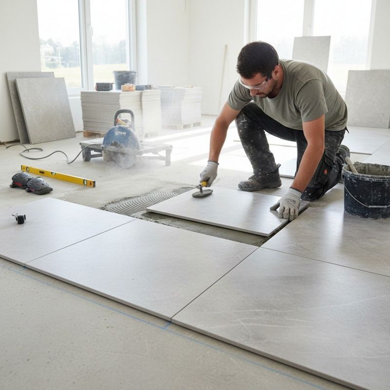 Slate Tile Floor Installation in Annapolis, MD