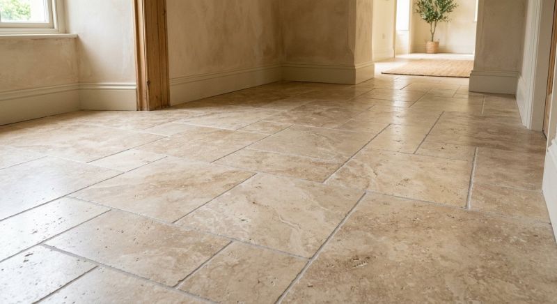 Travertine Floor Installation in Baltimore, MD