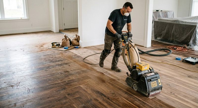 Wood Floor Refinishing in Alpharetta, GA